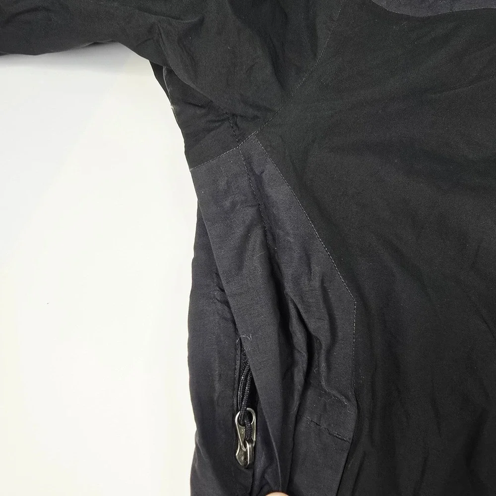The North Face Mens Gore‎ Tex Black Hooded Jacket Outdoor Adventure Size S P